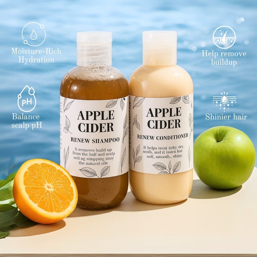Apple Cider Renew Shampoo & Conditioner - DraftFuel Sports
