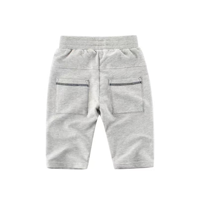 Baby Boy Letter Print Round Neck Short Sleeve Cotton Design Section Children’s Tops In Summer - DraftFuel Sports