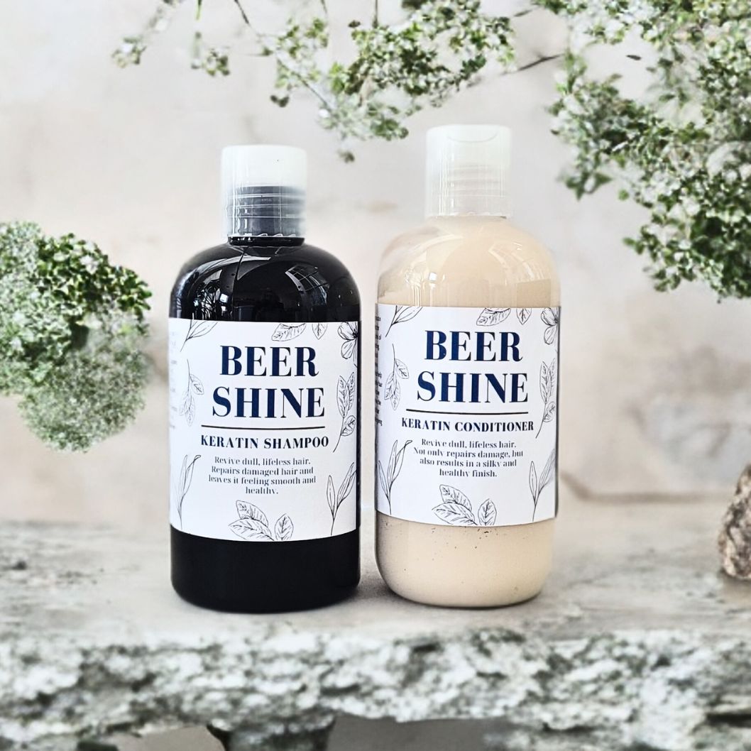 Beer Keratin Shine Conditioner ~ For Dry, Dull, lifeless hair - DraftFuel Sports
