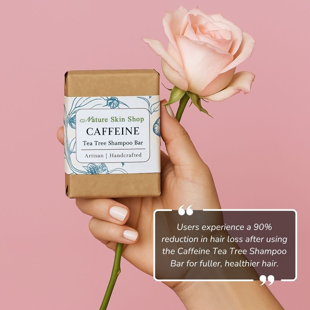 Caffeine Shampoo Bar with Tea Tree Oil – Growth & Scalp Care - DraftFuel Sports