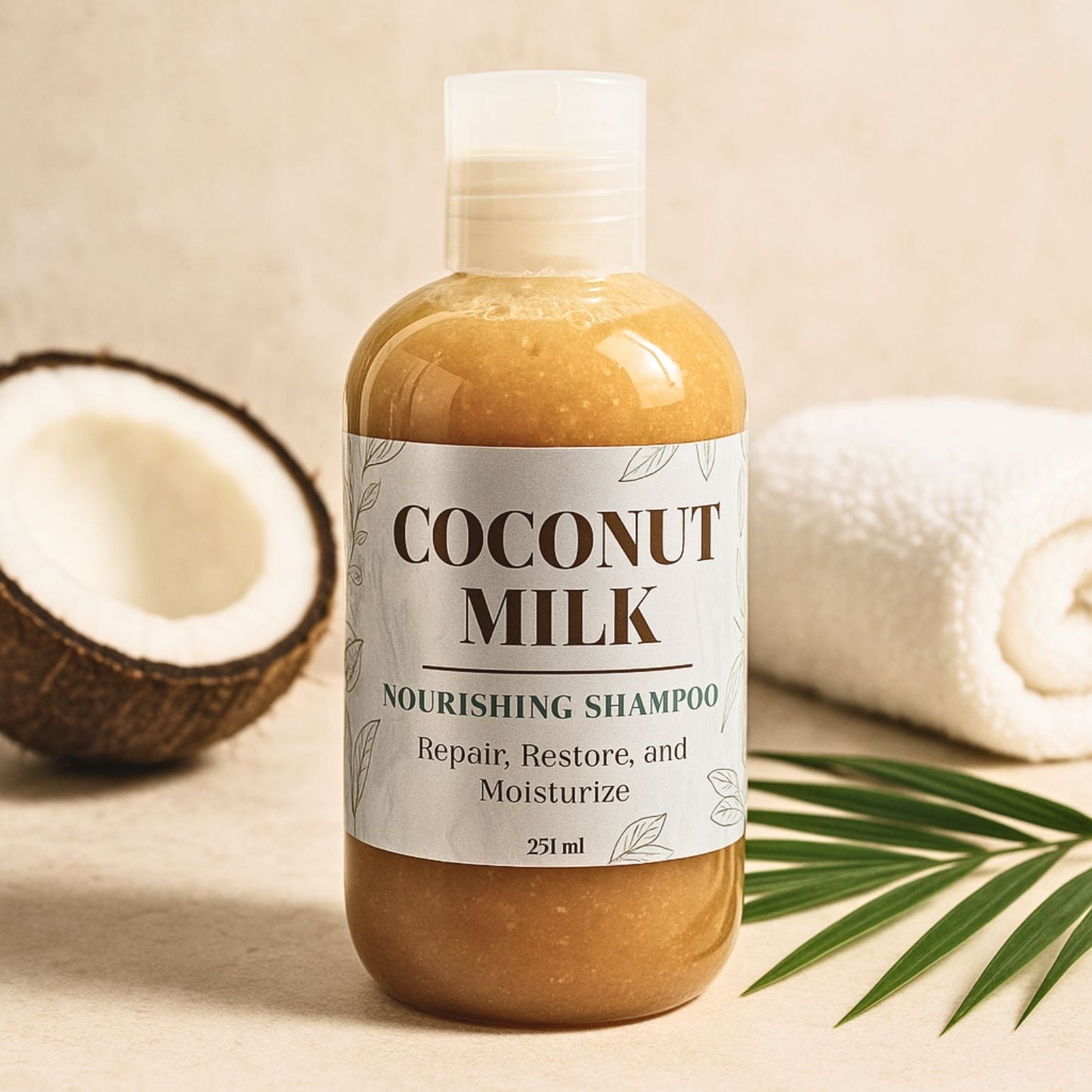 Coconut Milk Nourishing Shampoo - DraftFuel Sports