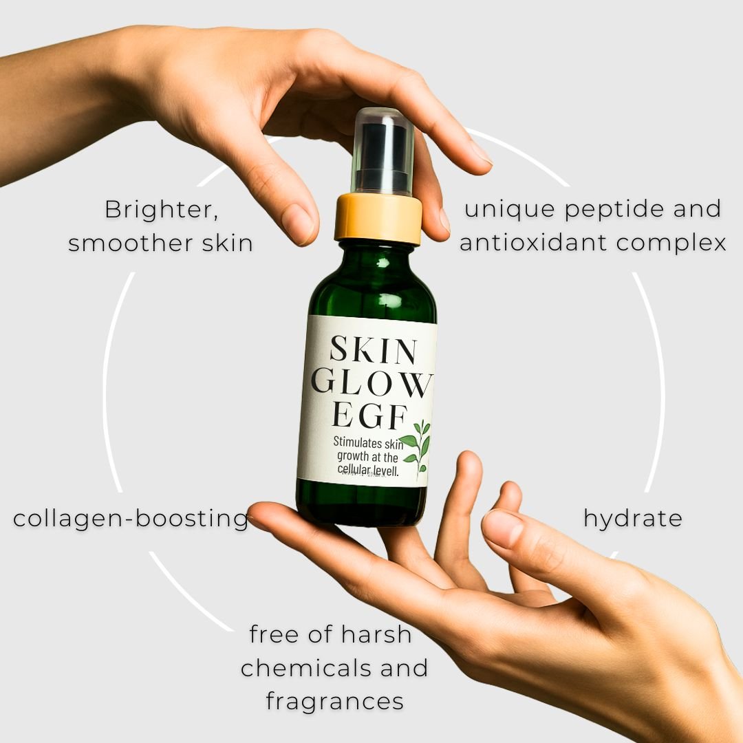 EGF Glow Serum | Radiant, Youthful Skin with Cellular Renewal - DraftFuel Sports