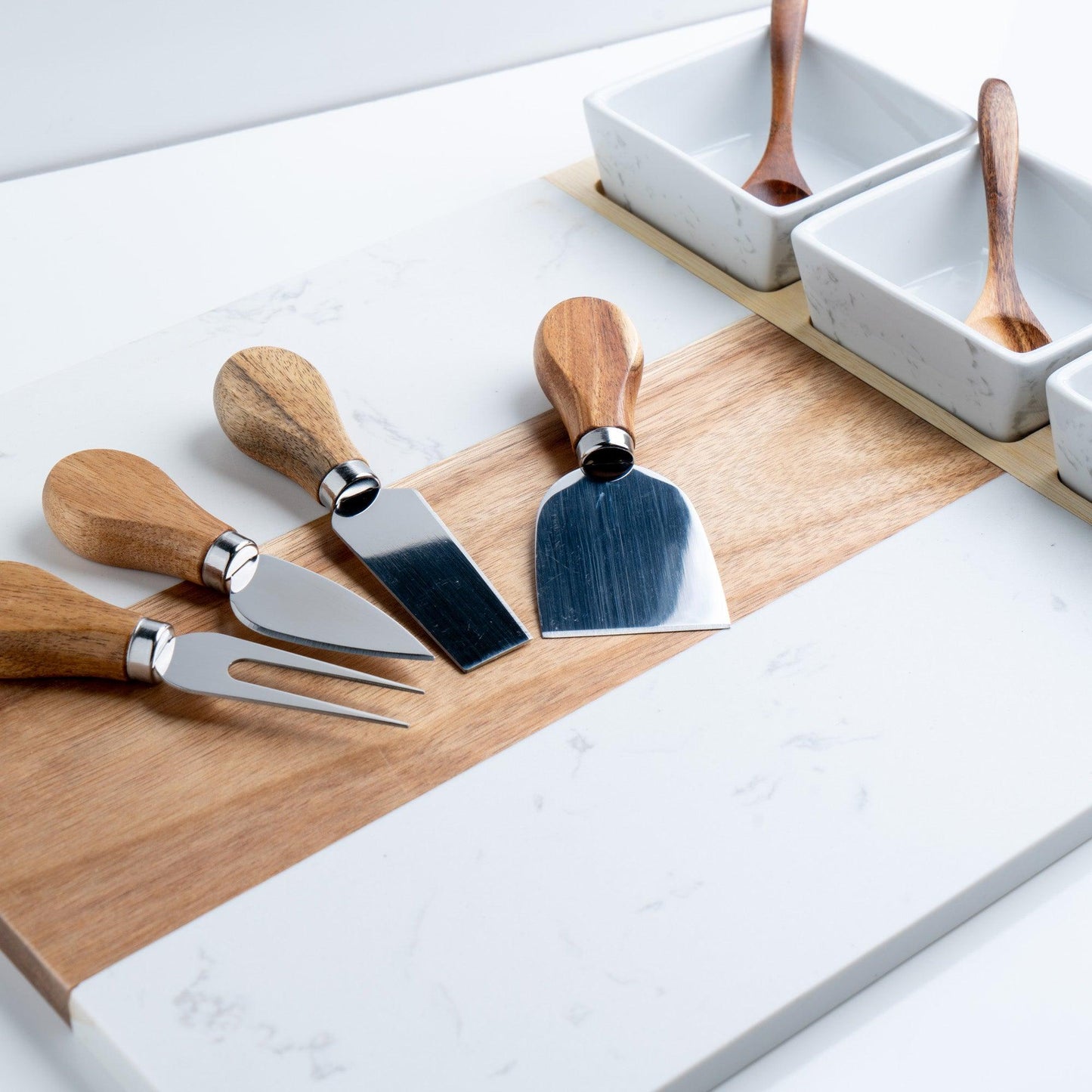 Marble Charcuterie Board - DraftFuel Sports