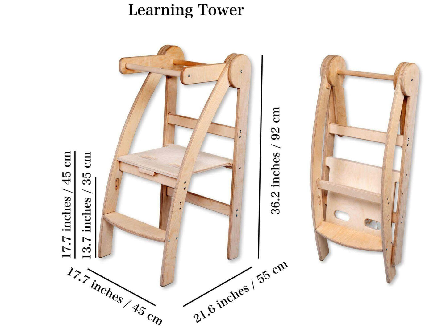 Montessori Foldable Toddler Tower - DraftFuel Sports