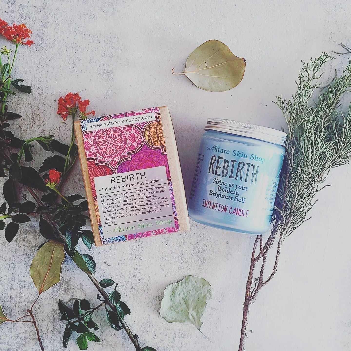Rebirth Intention Artisan Soy Candle - DraftFuel Sports