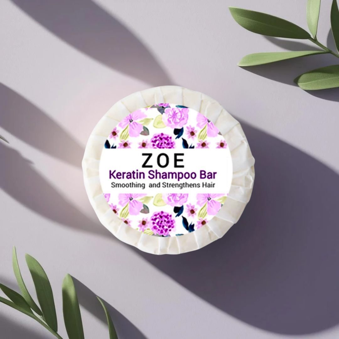 Zoe Keratin Shampoo Bar | Smoothing and Strengthens Hair - DraftFuel Sports