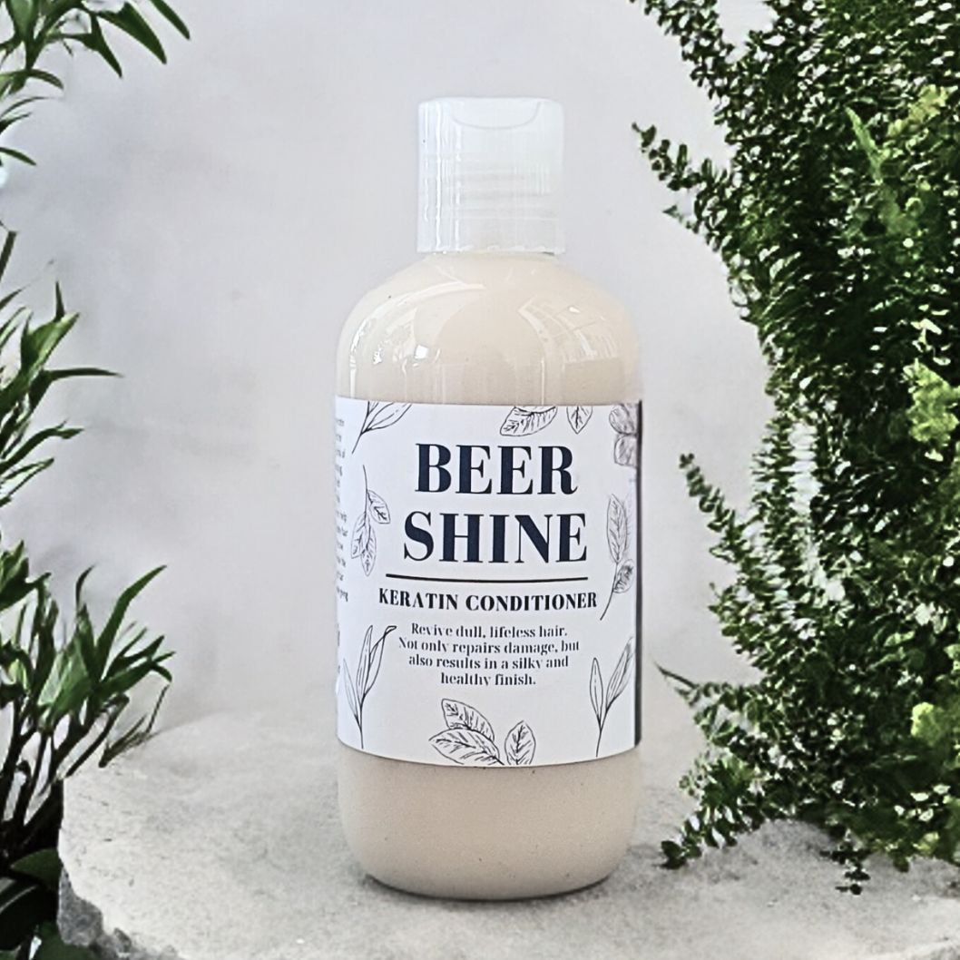 Beer Keratin Shine Conditioner ~ For Dry, Dull, lifeless hair - DraftFuel Sports