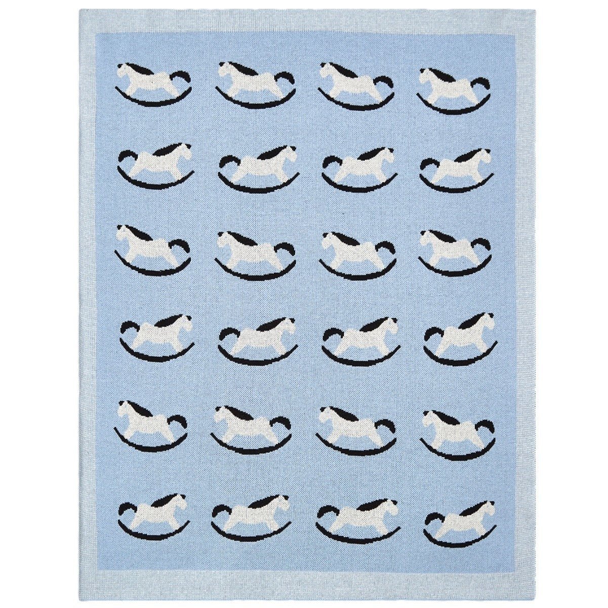 Best - Selling Knitted Baby Blanket With Horse Pattern: New Collection For Four Seasons - DraftFuel Sports
