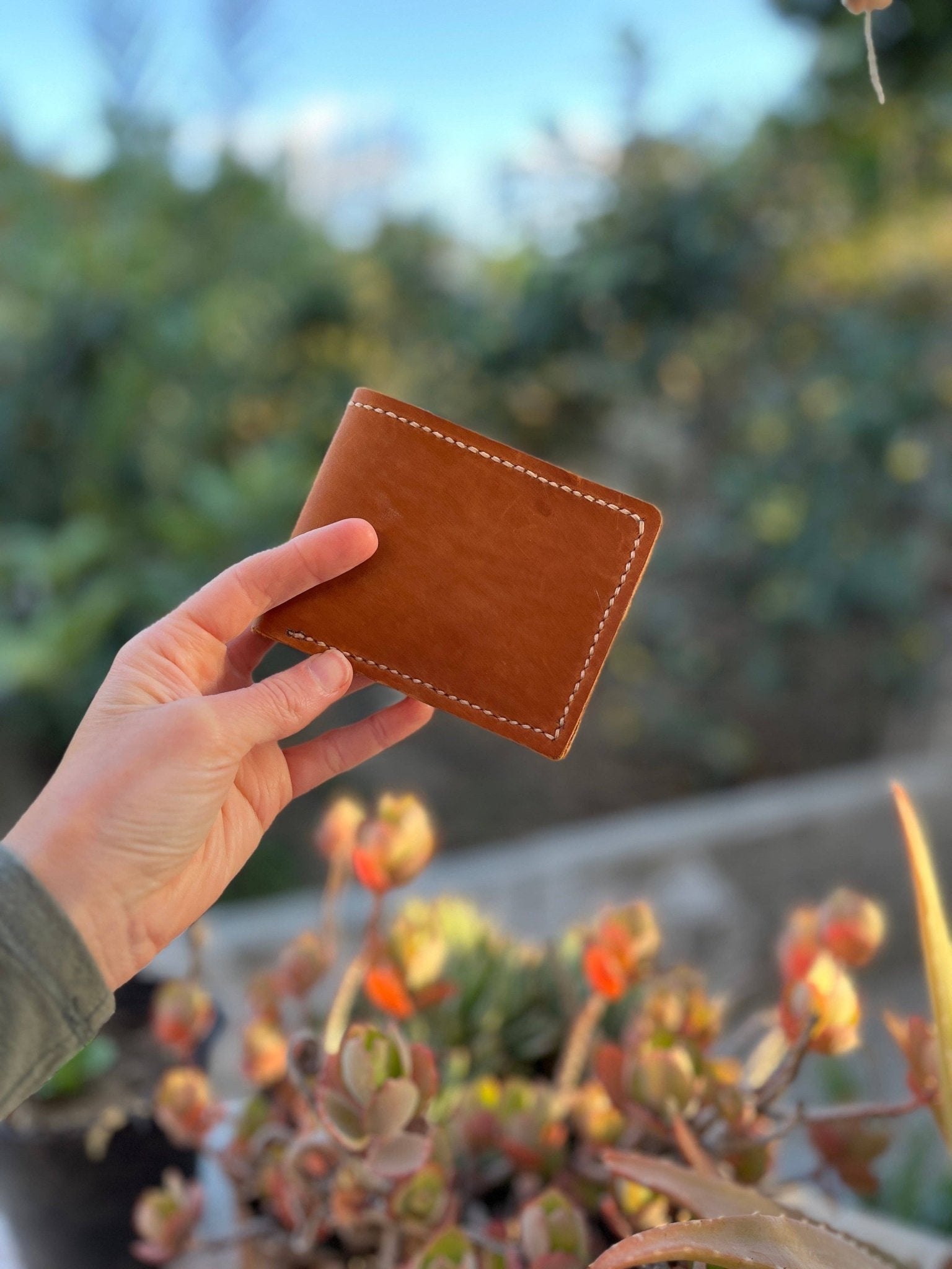 Bifold Wallet - Ochre - DraftFuel Sports