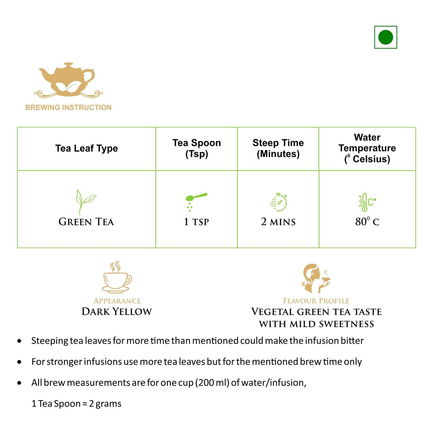 Darjeeling Green Tea - DraftFuel Sports