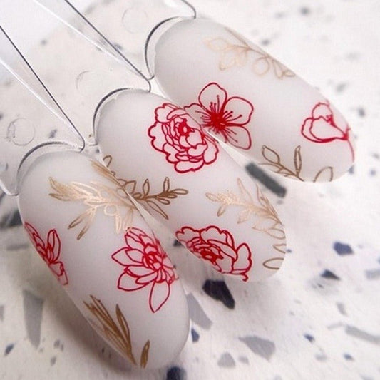 DARK Stamping Polish Gold 04, 8ml - DraftFuel Sports