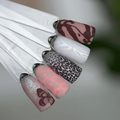 DARK Stamping Polish Light Gray 42, 8ml - DraftFuel Sports
