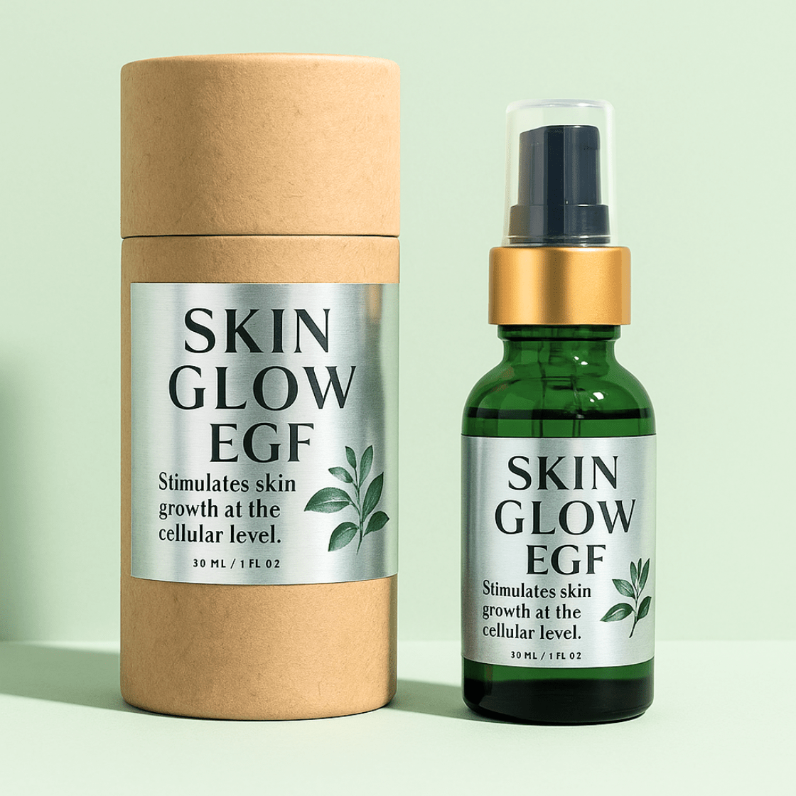 EGF Glow Serum | Radiant, Youthful Skin with Cellular Renewal - DraftFuel Sports