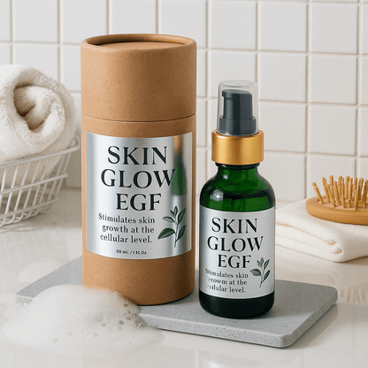 EGF Glow Serum | Radiant, Youthful Skin with Cellular Renewal - DraftFuel Sports