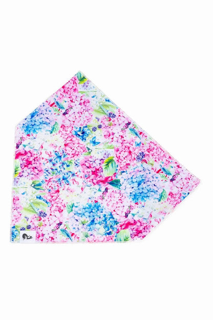 Hydrangea Haven Dog Bandana - DraftFuel Sports