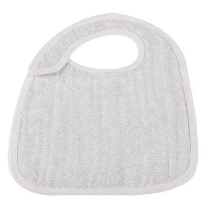 In the Wild Elephant Cotton Muslin Snap Bibs 3PK - DraftFuel Sports