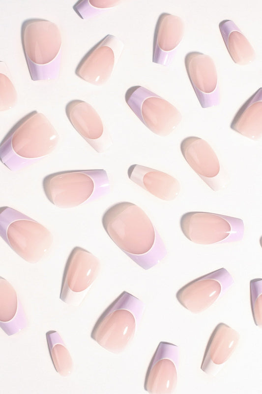 Lilac Touch | Soft & Durable Press - On Nails - DraftFuel Sports