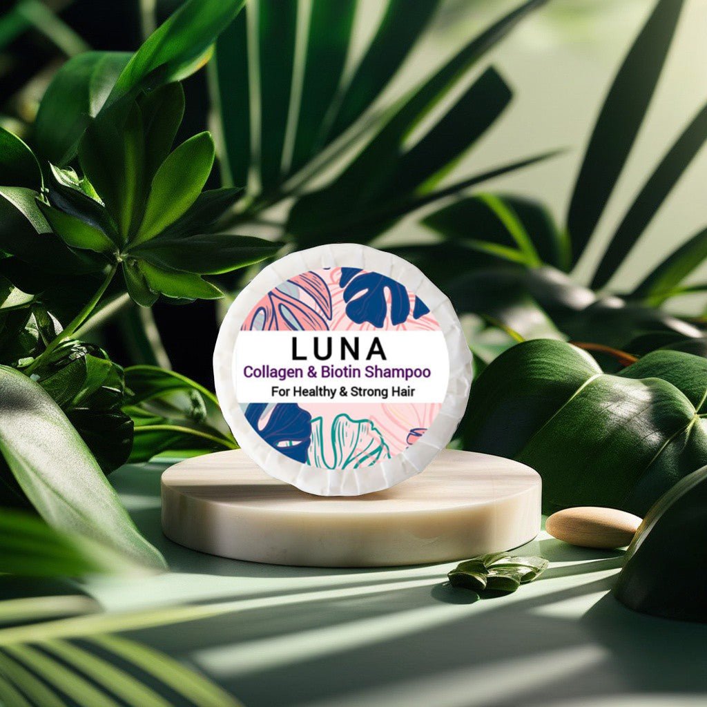 Luna Collagen & Biotin Shampoo | For Healthy, Strong Hair - DraftFuel Sports