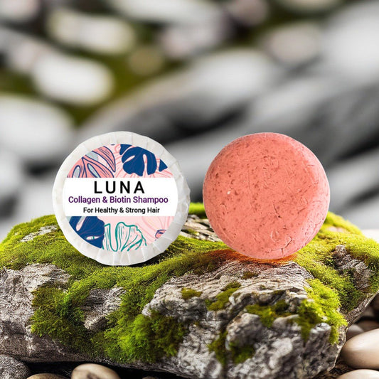 Luna Collagen & Biotin Shampoo | For Healthy, Strong Hair - DraftFuel Sports