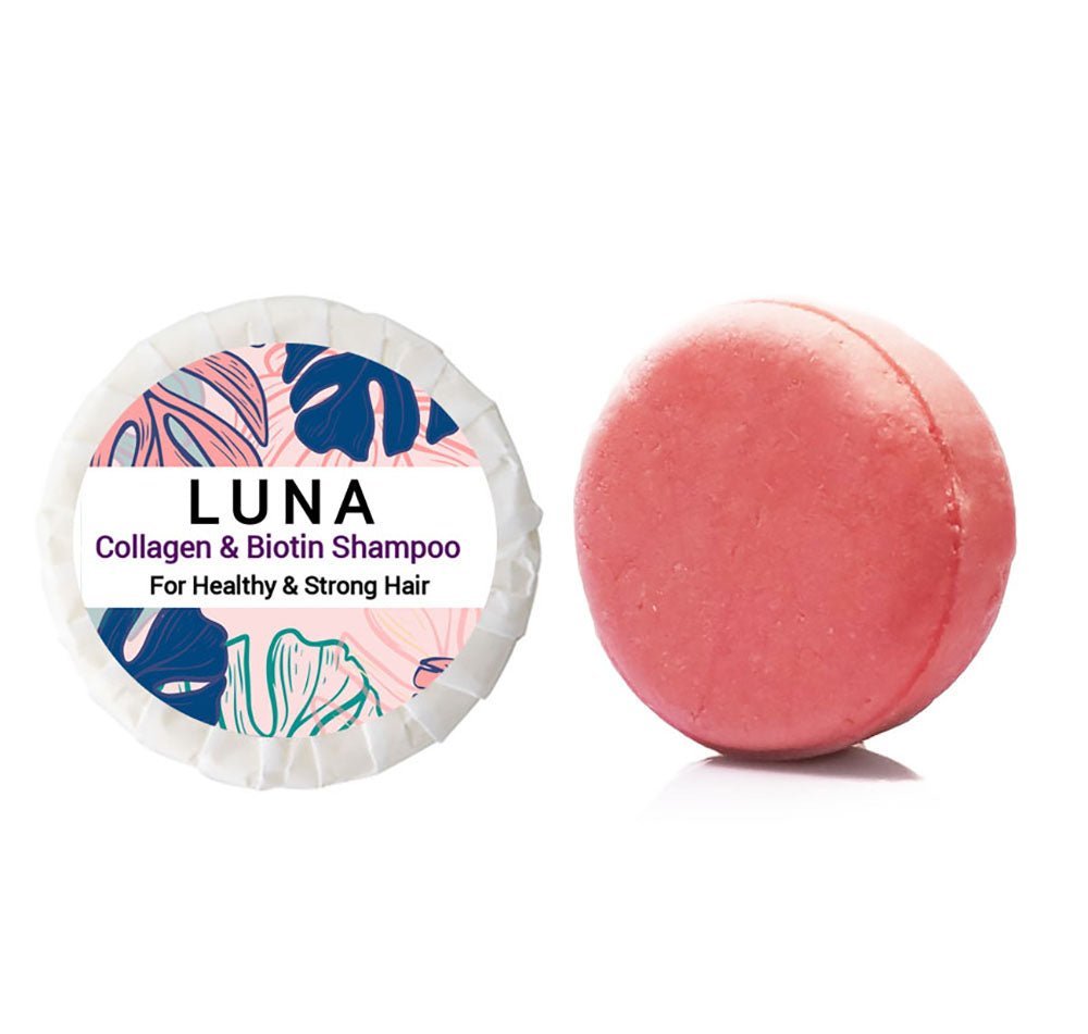 Luna Collagen & Biotin Shampoo | For Healthy, Strong Hair - DraftFuel Sports