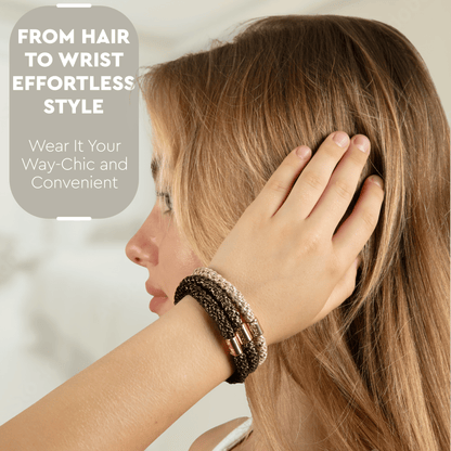 Luxe Hair Pony 12 - Pack | Blackout - DraftFuel Sports