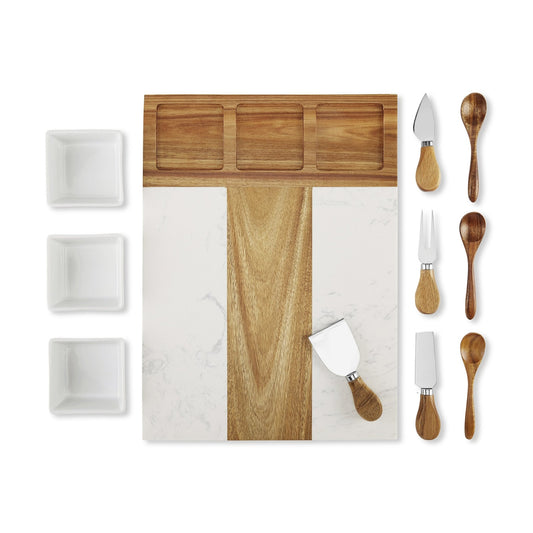 Marble Charcuterie Board - DraftFuel Sports