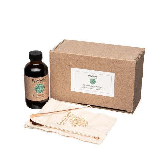 Mint Oral Care Ritual | Ayurvedic Oil Pulling & Tongue Cleaning - DraftFuel Sports