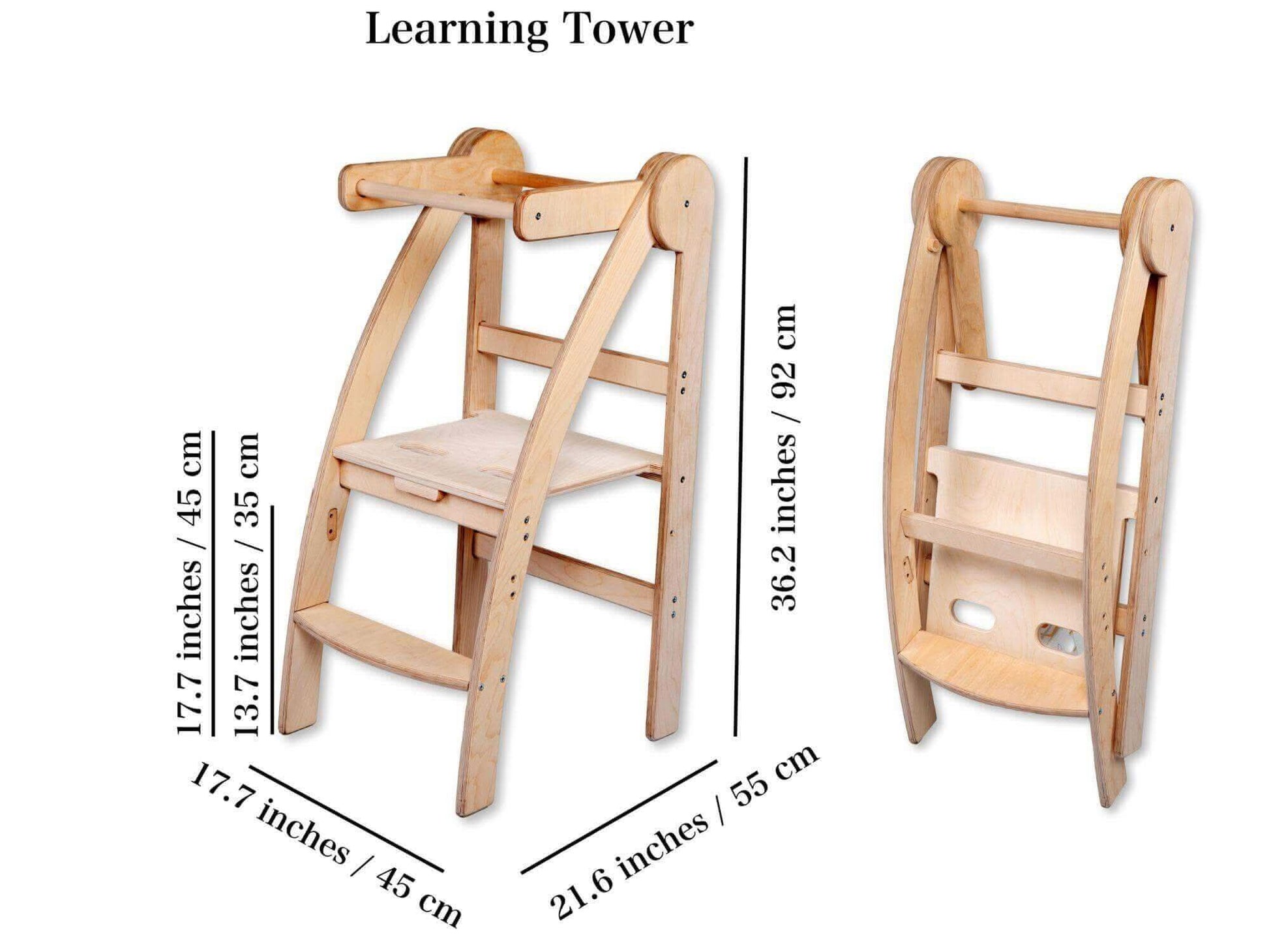 Montessori Foldable Toddler Tower - DraftFuel Sports
