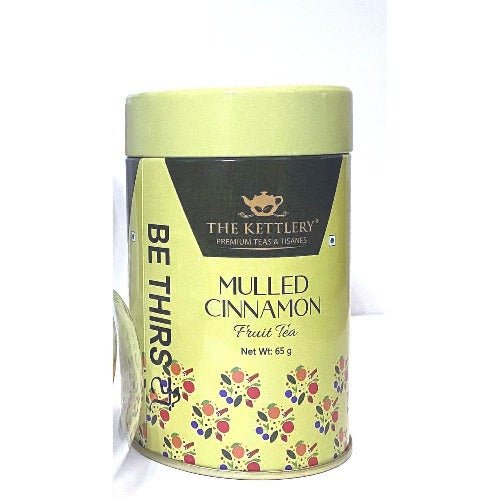 Mulled Cinnamon Herbal Fruit Tea in Tin - DraftFuel Sports