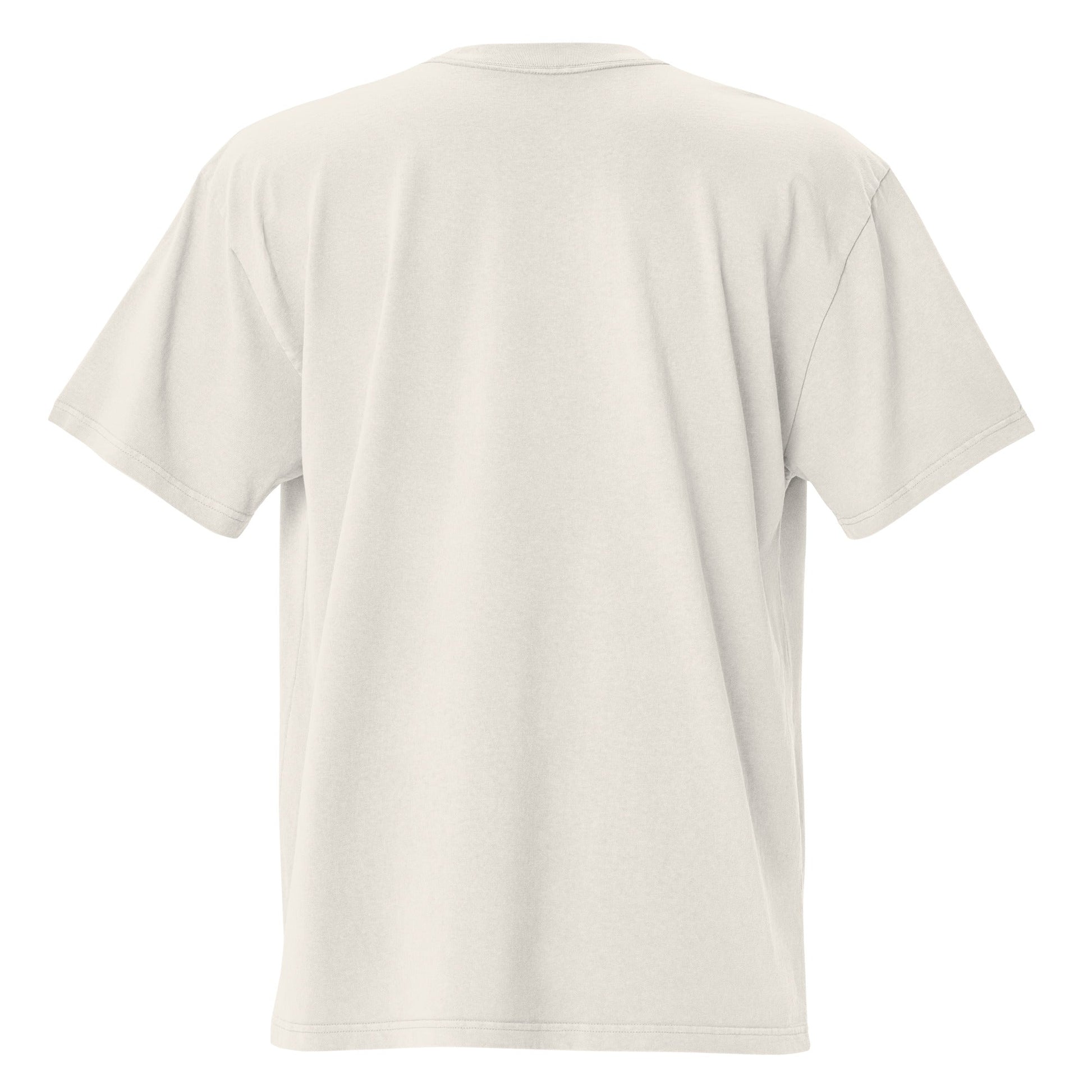 Oversized faded t-shirt - DraftFuel Sports