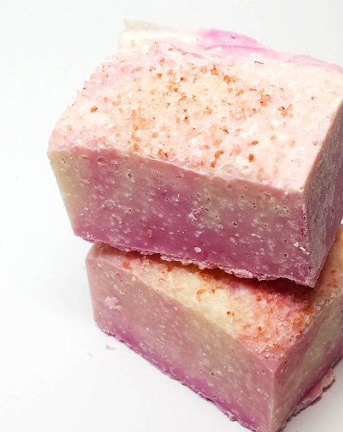 Pink Himalayan Salt and Shea Soap, Cold Process - DraftFuel Sports