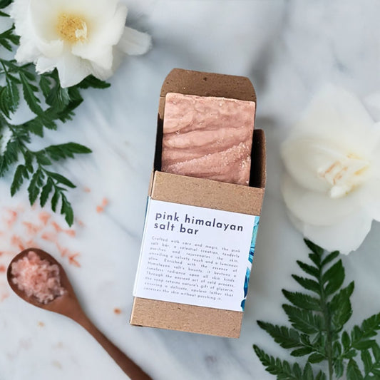 Pink Himalayan Salt and Shea Soap, Cold Process - DraftFuel Sports