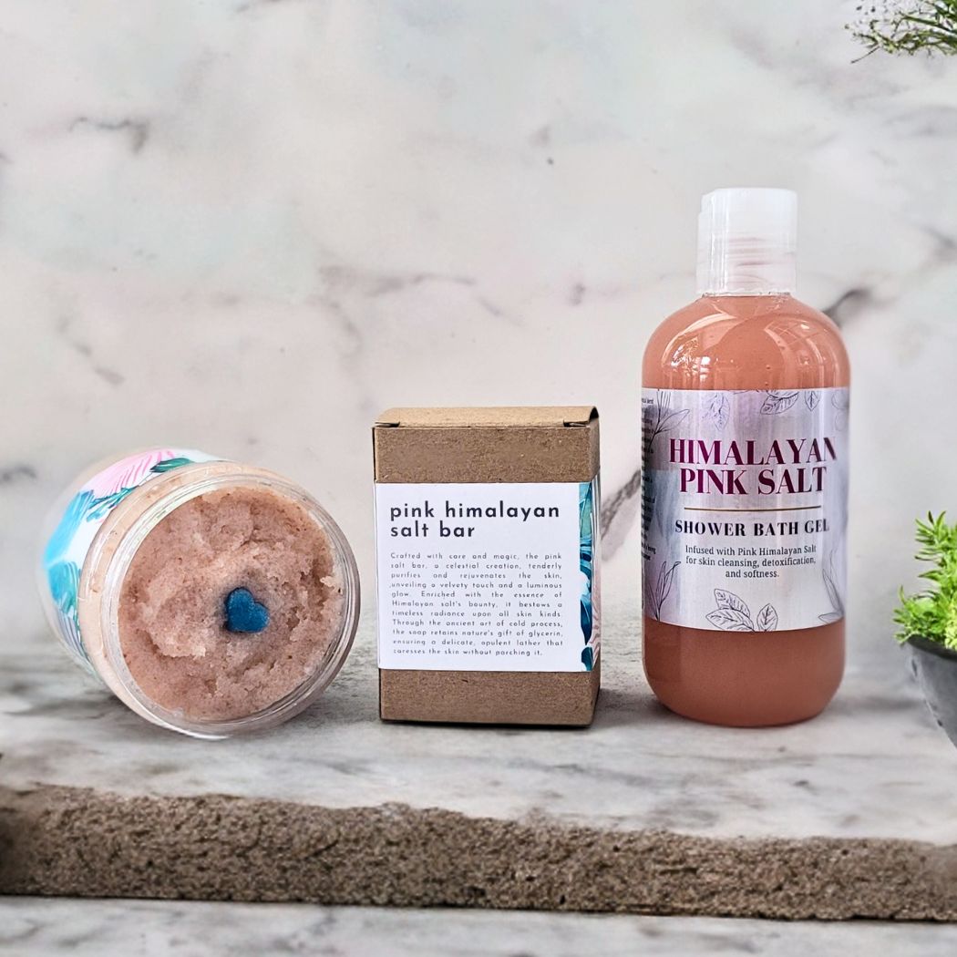 Pink Himalayan Salt and Shea Soap, Cold Process - DraftFuel Sports