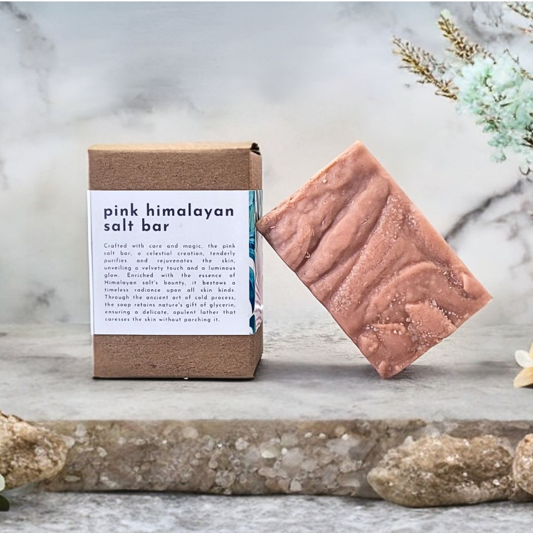 Pink Himalayan Salt and Shea Soap, Cold Process - DraftFuel Sports