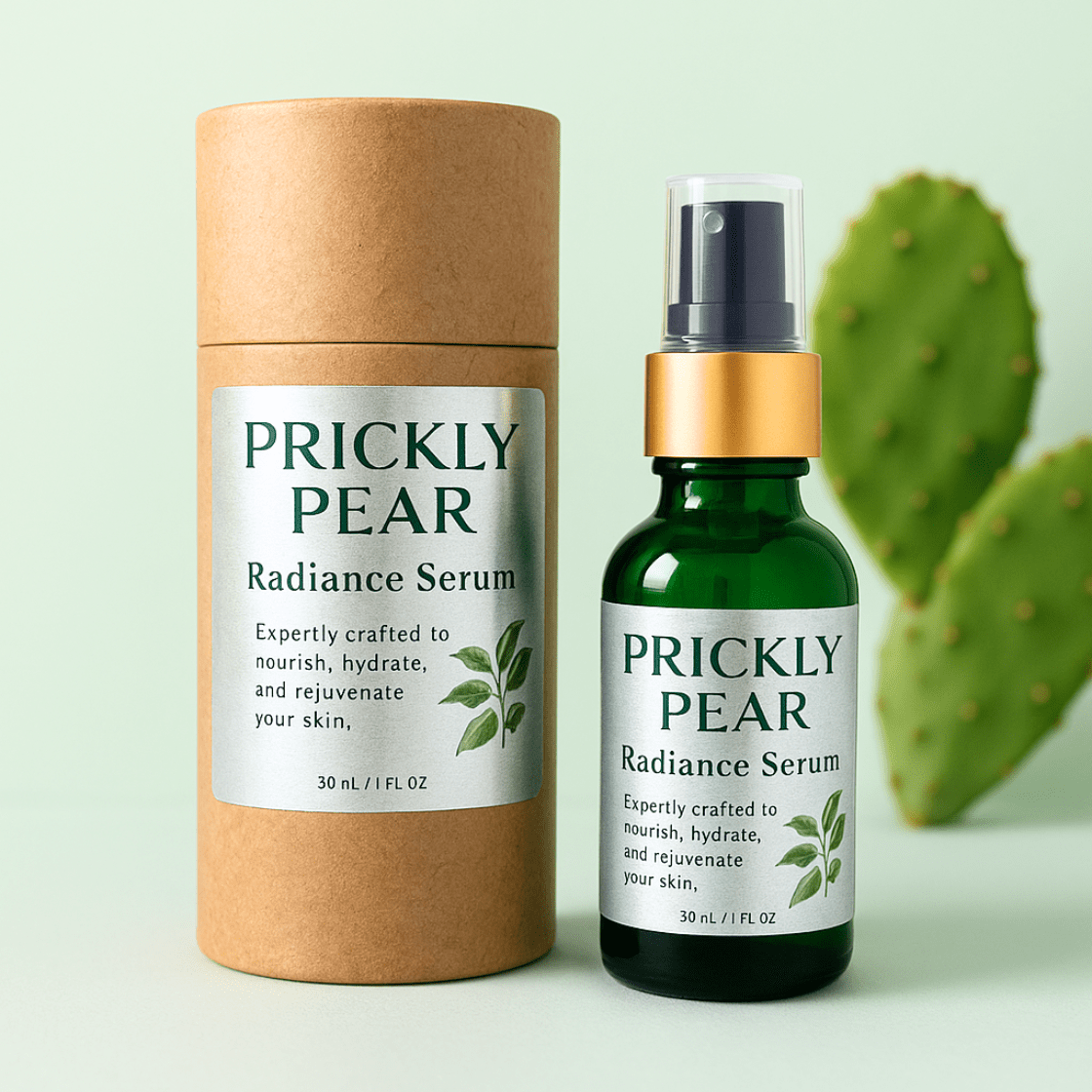 Prickly Pear Radiance Serum for Glowing & Hydrated Skin - DraftFuel Sports