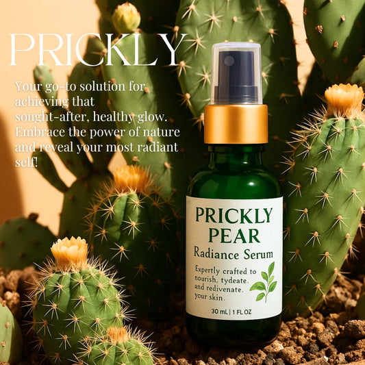Prickly Pear Radiance Serum for Glowing & Hydrated Skin - DraftFuel Sports
