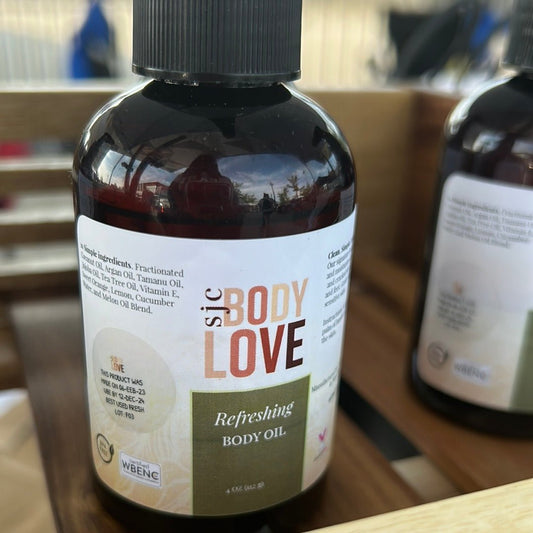 Refreshing Body Oil - DraftFuel Sports