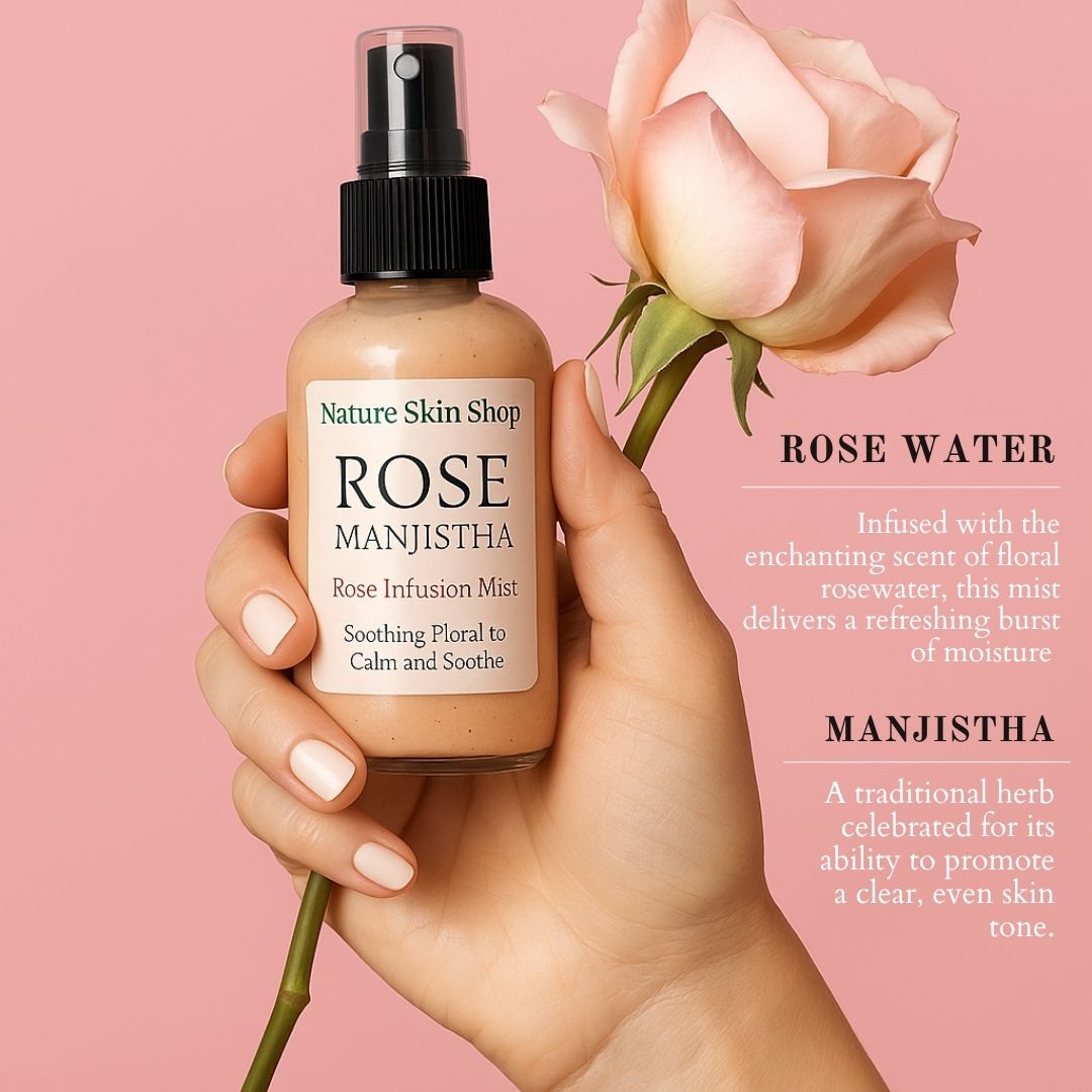 Rose Manjistha Infusion Mist - DraftFuel Sports