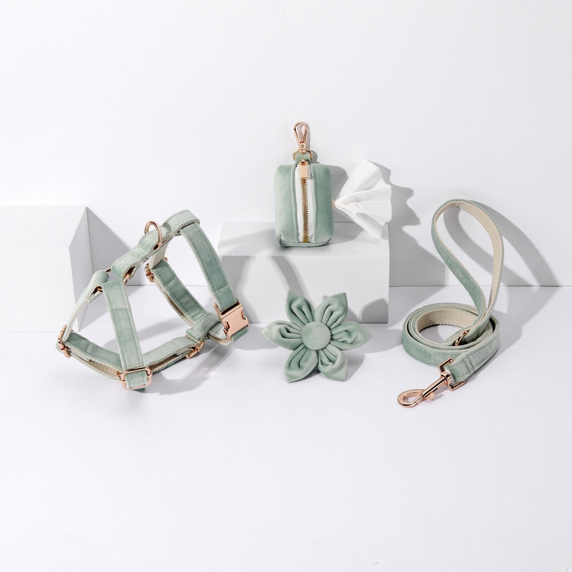 STEP IN FLORAL BUNDLE - LIGHT MINT GREEN (4 pieces) - DraftFuel Sports