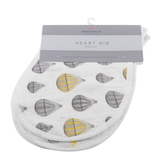 Traveler Bamboo Heart Bibs 2PK - DraftFuel Sports