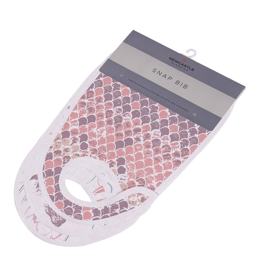 Under The Sea Bamboo Muslin Snap Bibs 3PK - DraftFuel Sports