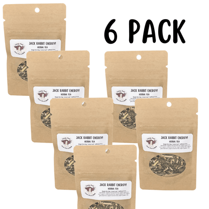 Witchy Pooh's Jack Rabbit Energy Tea - Loose Leaf Herbal Tea, Caffeine Free, Sugar Free - DraftFuel Sports