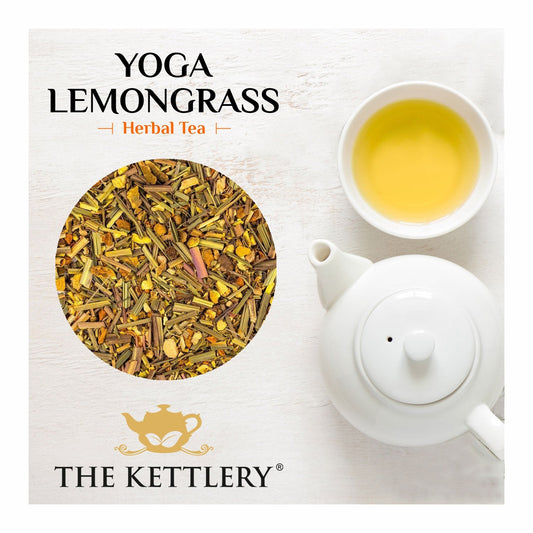 Yoga Herbal Lemongrass & Turmeric Tea - DraftFuel Sports