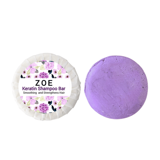 Zoe Keratin Shampoo Bar | Smoothing and Strengthens Hair - DraftFuel Sports